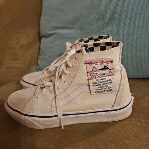 Vans Sk8-Hi Tapered 'DIY -White' Sneakers Shoes Mens 7 Women 8.5